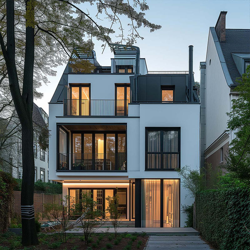 Beispielhaftes Haus von ADENAUER IMMOBILIEN, ihr Immobilienmakler aus Köln